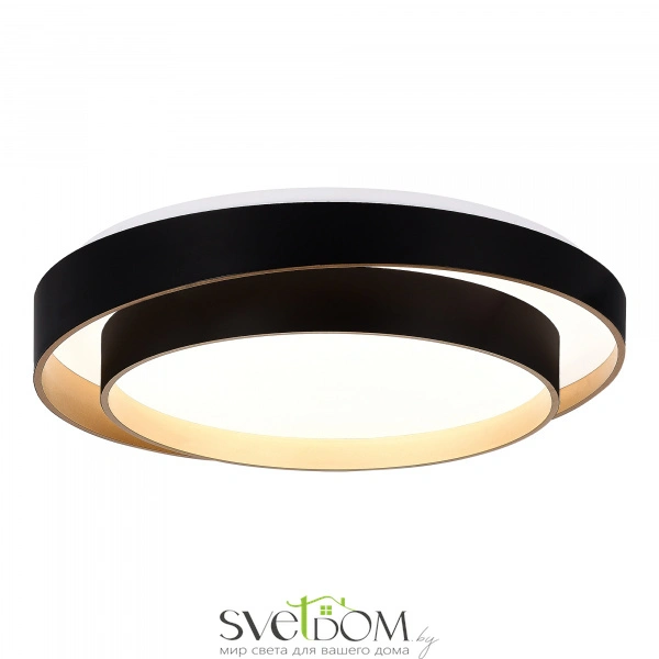 SLE6009-402-01 Светильник потолочный Черный/Белый LED 1*50W 3000K/4000K/6000K CROSBY