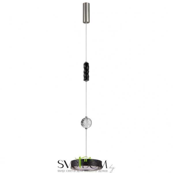 5451/32LB L-VISION ODL_EX26 017 черный/никель/металл/керамика/хрусталь/акрил Подвес LED x 32W 2000К/3000K/4000K/переключ. RIVERA