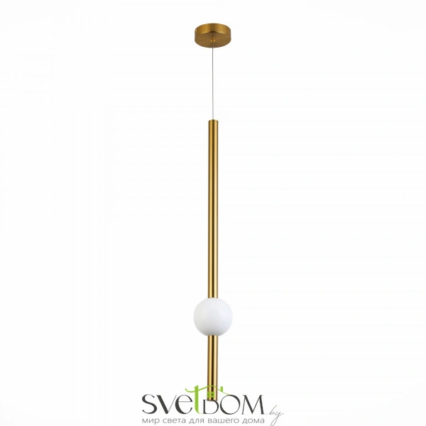SL1222.233.01 Светильник подвесной ST-Luce Золотистый/Золотистый, Белый LED 1*18W 4000K ANGURRA
