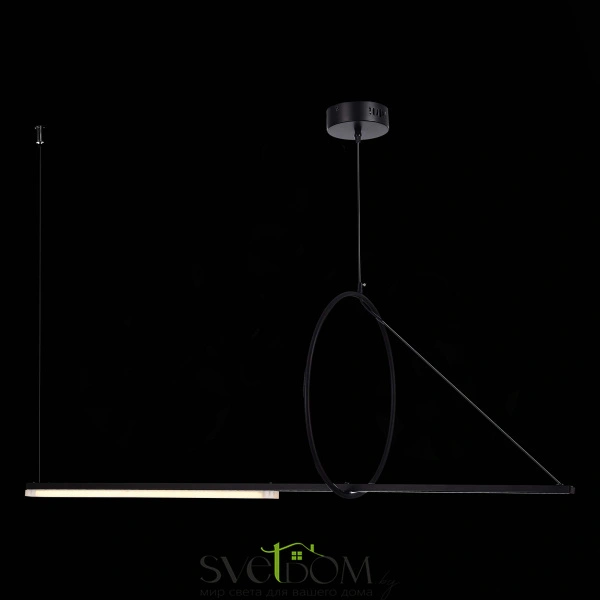 SL6113.403.01 Светильник подвесной ST-Luce Черный LED 1*12W 3000K GAIA
