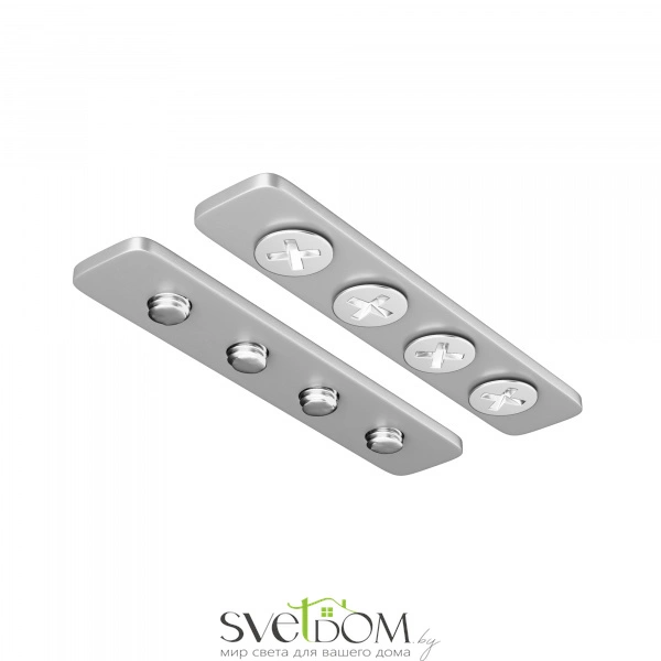 Комплект соединителей прямых для профиля натяжного потолка, 2шт TRA034C-SC-42S