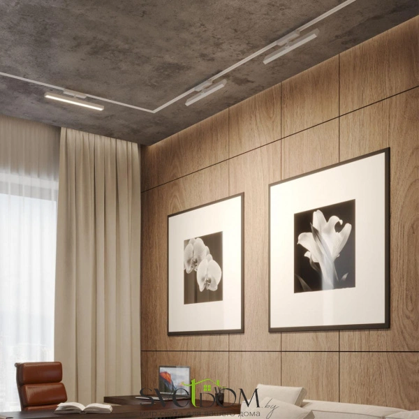 359776 PORT NT25 242 белый Светильник однофазный двухжильный трековый с переключ. цв. температуры IP20 LED 24W 180-265V 2700К/3200К/4000К STRATUS