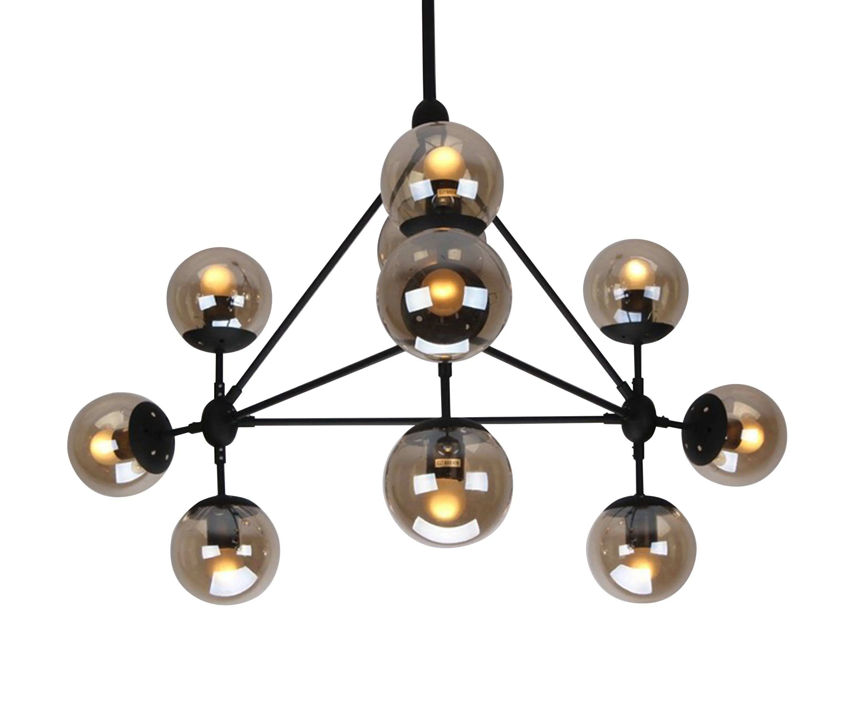 Kink Light 07535-10,19 Люстра Моди черный E27 10*15W