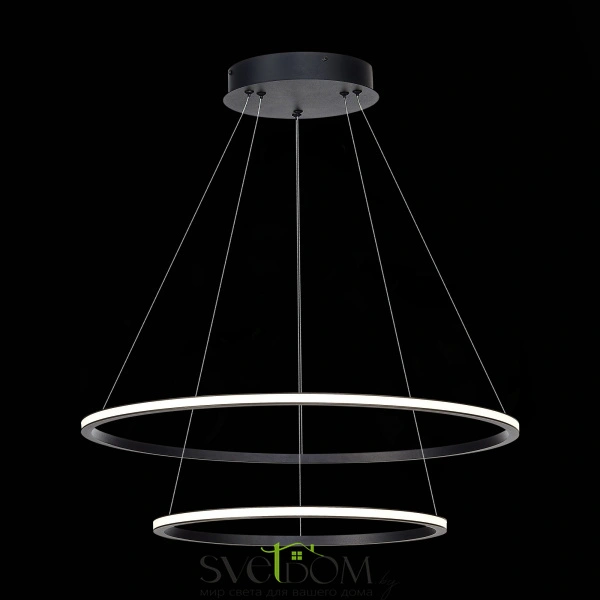 ST604.443.56 Светильник подвесной ST-Luce Черный/Белый LED 1*56W 4000K Подвесные светильники