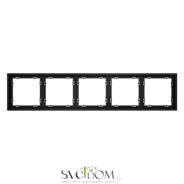 Рамки пластиковые Voltum S70 Черный VLS100508 Voltum VLS100508