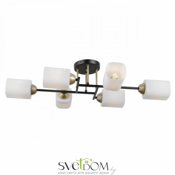 Citilux Генри CL130265 Люстра потолочная Чёрная