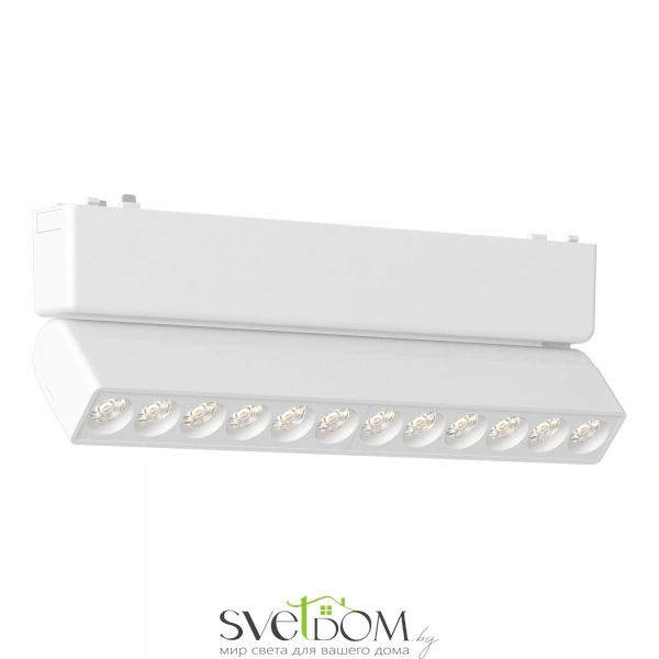 ST675.546.12 Магнитный трековый светильник Белый LED 1*12W 4000K 710Lm Ra>90 >90 IP20 L230xW26xH83 4 SKYFLAT
