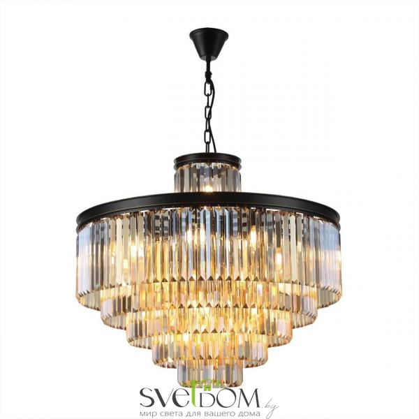 Citilux Мартин CL332152 Люстра хрустальная подвесная Шампань