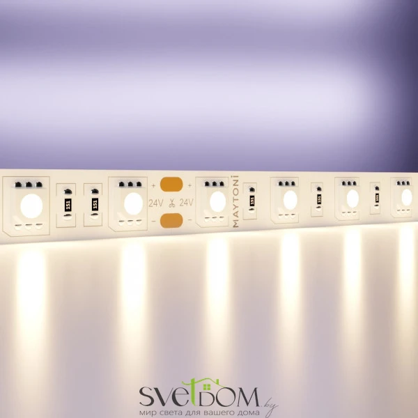Светодиодная лента 24В 5050 14,4Вт/м 3000K 5м IP20