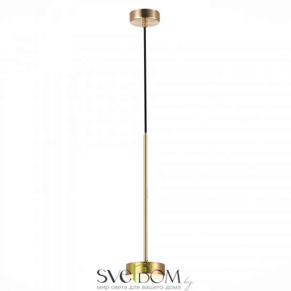 SL6000.303.01 Светильник подвесной ST-Luce Латунь/Латунь LED 1*7W 3000K PANCES