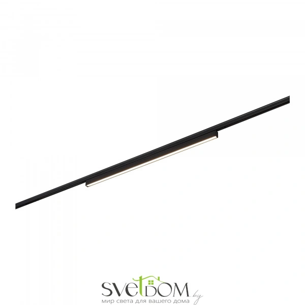 ST665.436.12 Магнитный трековый светильник Черный LED 1*12W 3000K 320Lm Ra>80 100° IP20 L450xW10xH18 SUPER5