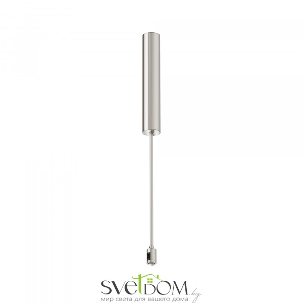 Основание потолочное Long 385мм для блока питания с вводом питания Flarity платина