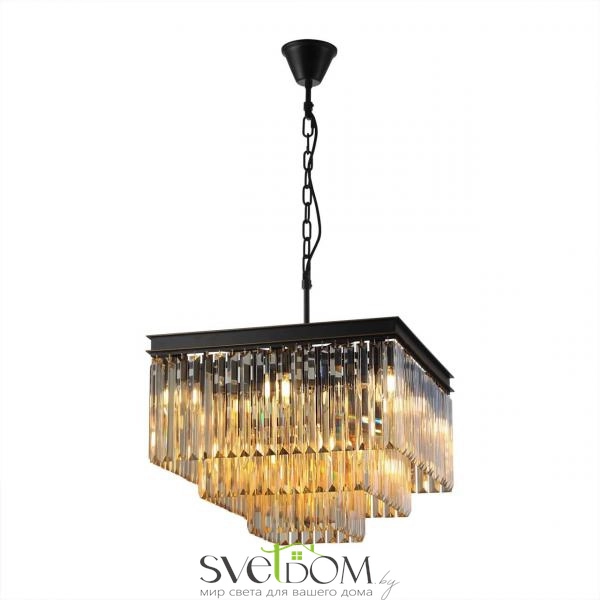 Citilux Мартин CL332232 Люстра хрустальная подвесная Шампань