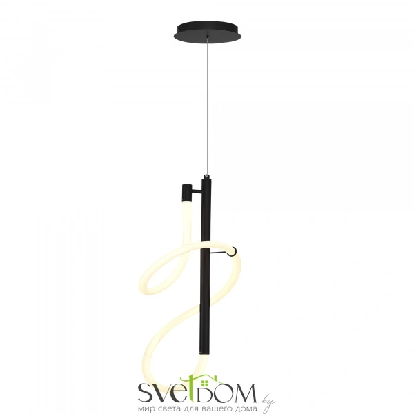 SL6102.403.16 Светильник подвесной ST-Luce Черный/Белый LED 1*16W 3000K SAGRATO