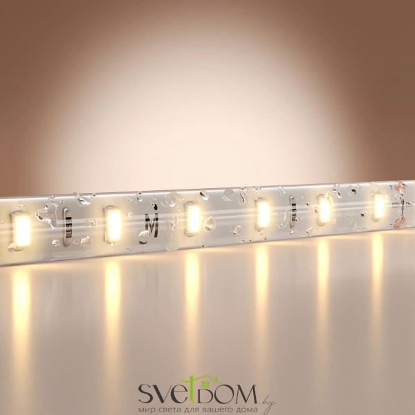 Светодиодная лента Base 24В 2835 9,6Вт/м 3000K 5м IP 65 201180