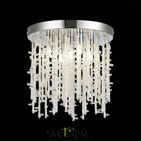 SLE103302-05 Светильник потолочный Хром/Прозрачный G9 5*3W LUCCHIO