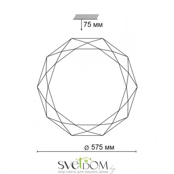 Настенно-потолочные светильники  2012/FL от Магазина Svetdom.by