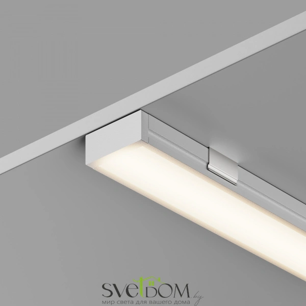 Алюминиевый профиль накладной 15x6 (Белый, 2 м), ALM-001-W-2M 631004