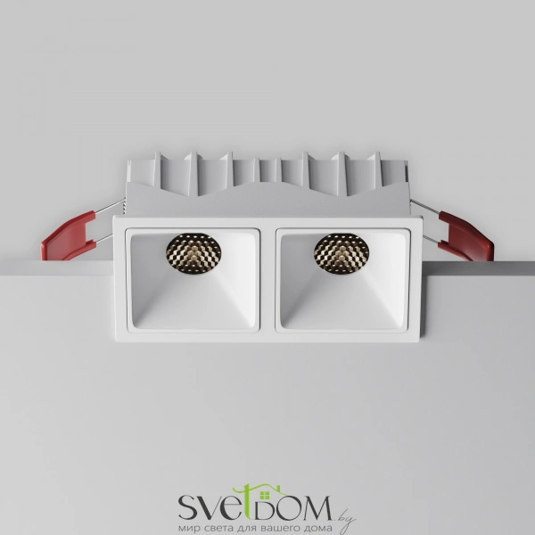 Встраиваемый светильник Technical DL043-02-10W4K-SQ-W-1