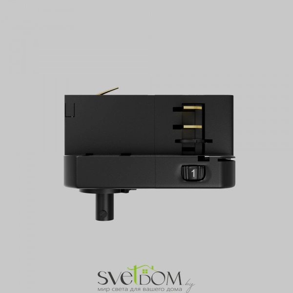 Коннектор для подвесного светильника Trinity TRA005-3-A-B, черный