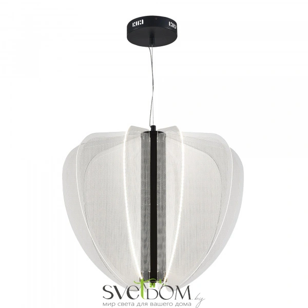 SL6509.403.01 Светильник подвесной ST-Luce Черный/Прозрачный LED 1*45W 4000K FESALE