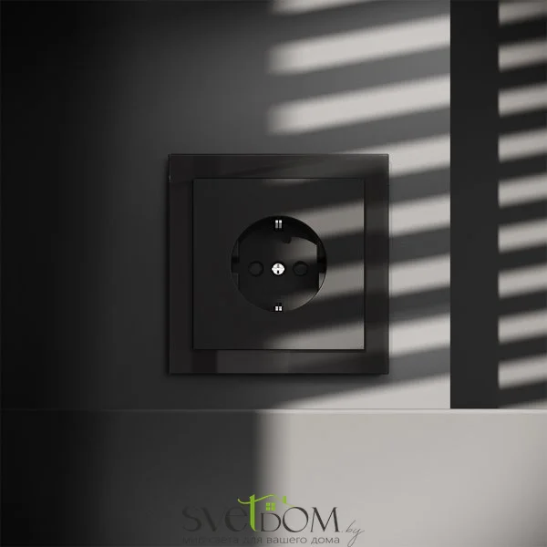 Розетки электрические с заземлением и шторками  Voltum S70 VLS040208 