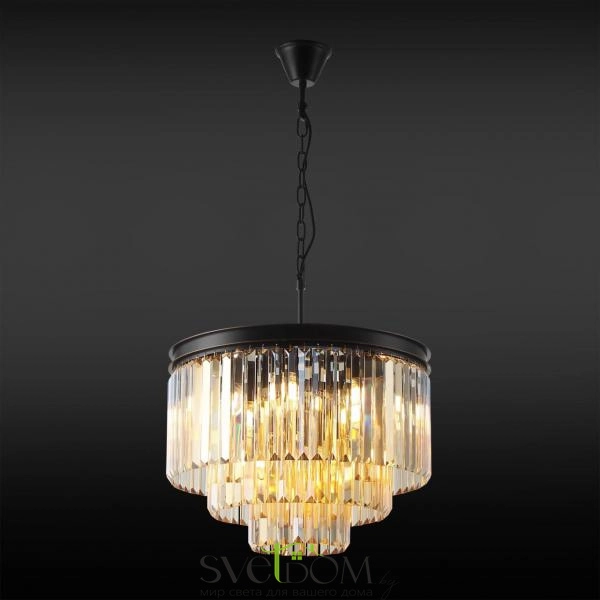 Citilux Мартин CL332132 Люстра хрустальная подвесная Шампань