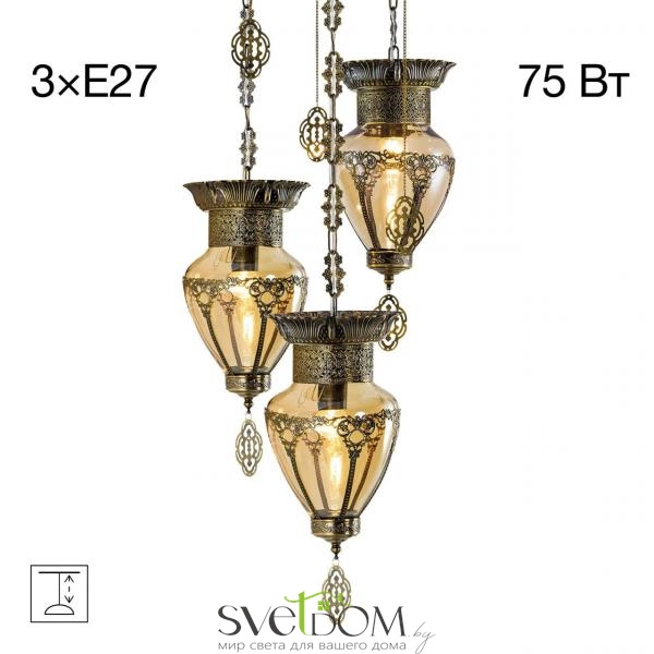 Citilux Каир CL419233 Подвесной светильник Бронза