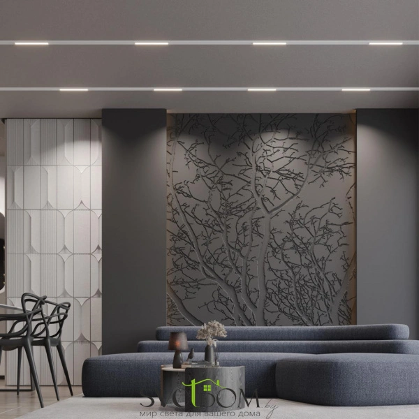 359628 SHINO NT25 000 белый Трековый низковольт. св-к диммир. со сменой цв.температуры, пульт ДУ/Tuya Smart Life IP20 LED 10W 48V 3000-6000K FLUM