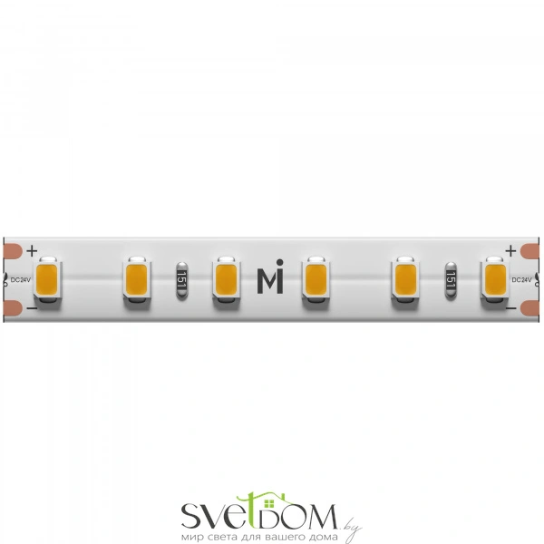 Светодиодная лента Ultra 24В 2835 9,6Вт/м 2700К 5м IP 20 201037