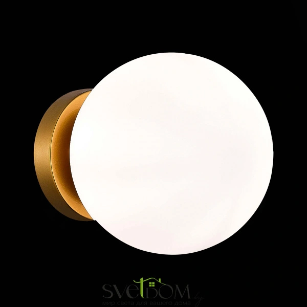 SL717.201.01 Светильник настенный Золотистый/Белый E27 1*40W ACINI