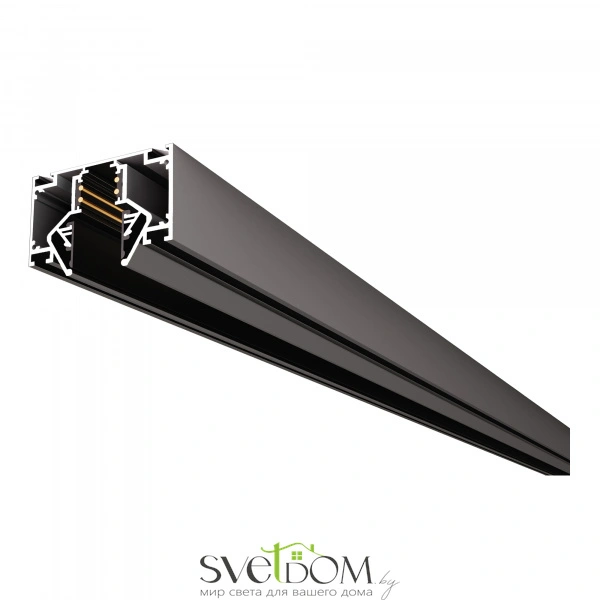 ST047.429.00 Шинопровод 48 под натяжной потолок  ST-Luce Черный Длина 2 000мм SKYLINE 48