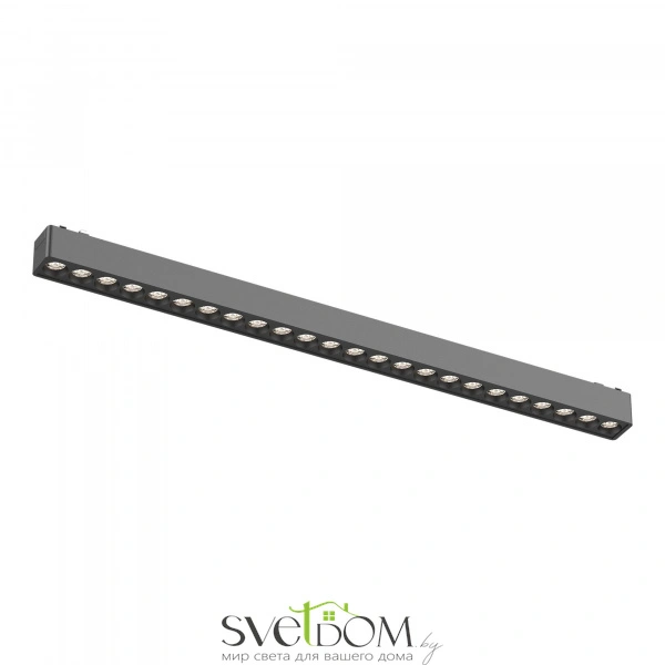 ST673.446.24 Магнитный трековый светильник Черный LED 1*24W 4000K 1 640Lm Ra>90 36° IP20 L445xW26xH2 SKYFLAT