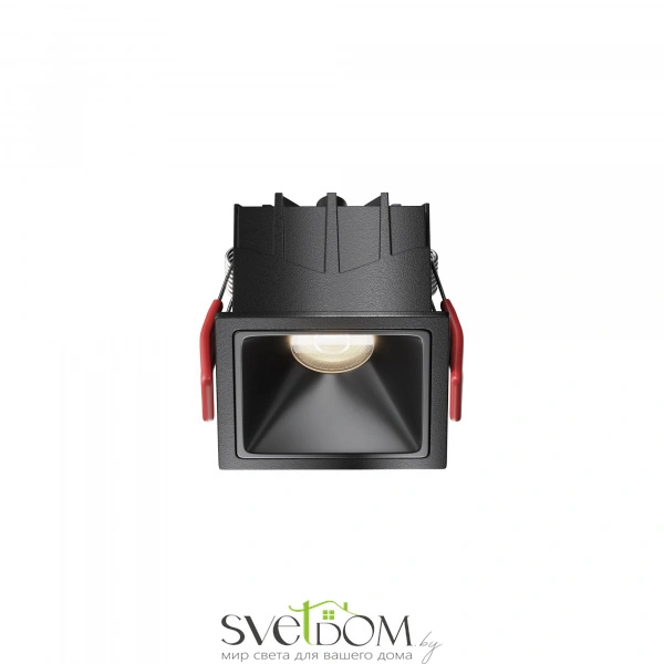 Встраиваемый светильник Technical DL043-01-10W4K-SQ-B-1