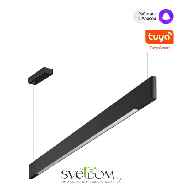 359548 LEDO NT25 000 черный Светильник подвесной диммир. со сменой цв.темпер. (пульт ДУ/прилож. Smart Life) IP20 LED 12/24W 220-240V 3000-5700К ITER