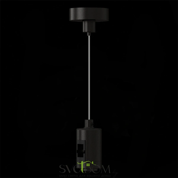 ST027.413.00 Подвес с одиночным фиксатором ST-Luce Черный FARM