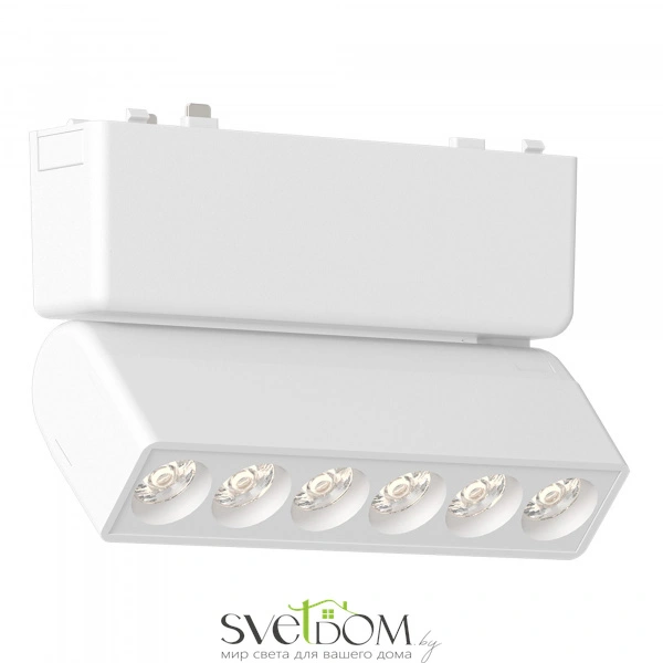 ST675.546.06 Магнитный трековый светильник Белый LED 1*6W 4000K 360Lm Ra>90 >90 IP20 L122xW26xH83 48 SKYFLAT