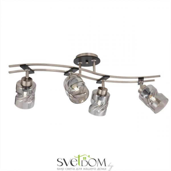 Citilux Мерида CL142145 Люстра с поворотными плафонами Матовый Хром