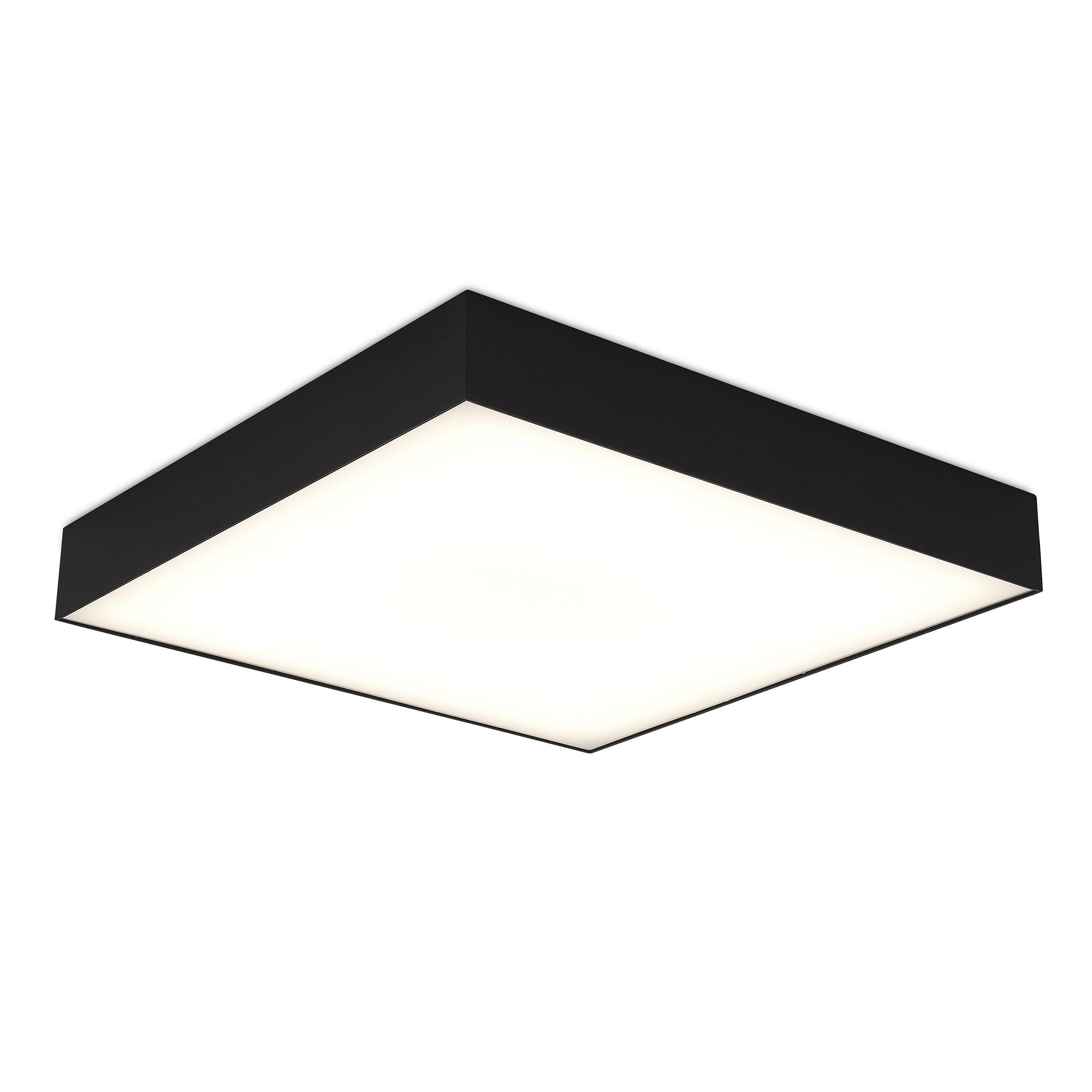 ST608.442.48 Светильник потолочный Черный LED 1*48W 4000K 4 320Lm Ra>90 120° IP20 L400xW400xH55 180- Накладные светильники ST LUCE