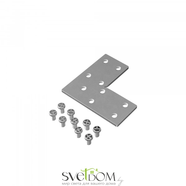 Соединитель угловой для накладного шинопровода Exility TRA034CL-21