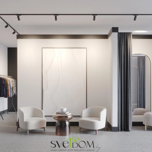 359564 PORT NT25 000 черный Светильник трехфазный трековый светодиодный IP20 LED 4000К 15W 220-240V HELIX