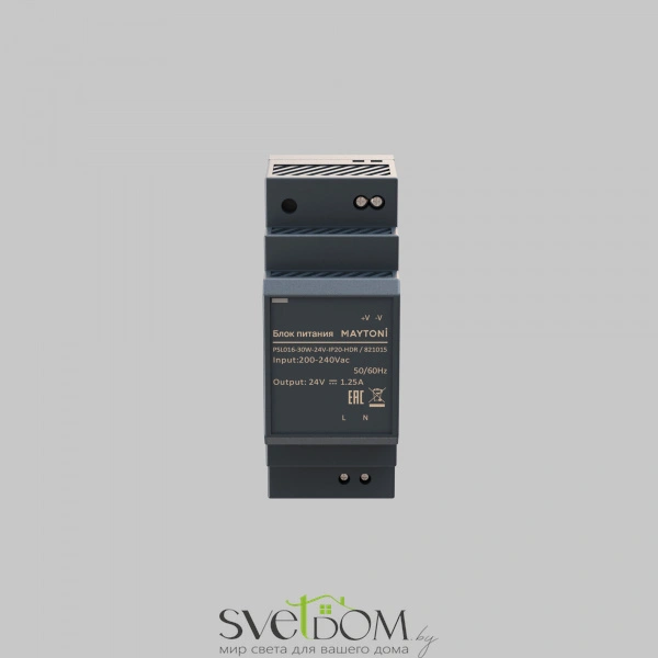 Блок питания PSL016 24В 30Вт IP20 821015