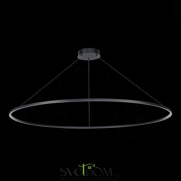 ST605.403.72 Cветильник подвесной SMART ST-Luce Черный/Белый LED 1*72W 2800-6500K Подвесные светильники