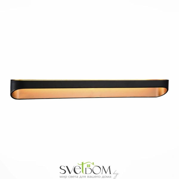 SL582.411.01 Светильник настенный ST-Luce Черный, Золото/Черный, Золото LED 1*18W 4000K Настенные светильники