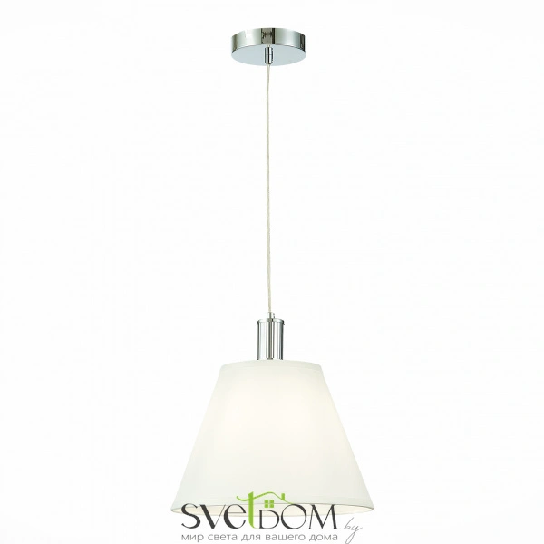SLE111303-01 Подвес Хром/Белый E27 1*60W MONZA