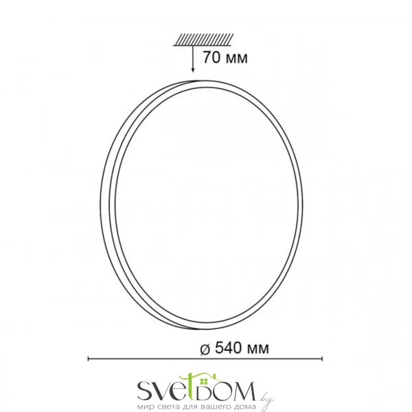 Настенно-потолочные светильники  2089/EL от Магазина Svetdom.by