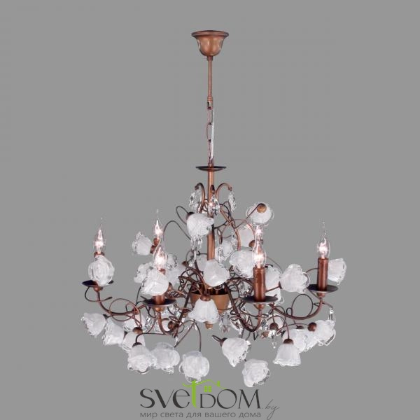 Eletto Rosetta EL324P06.1 Люстра подвесная Коричневая