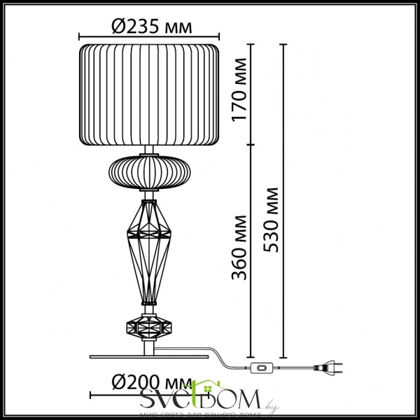 5414/2T MODERN ODL_EX26 023 античная бронза/терракот/бежевый/металл/керамика Настольная лампа E14 2*40W TERRA