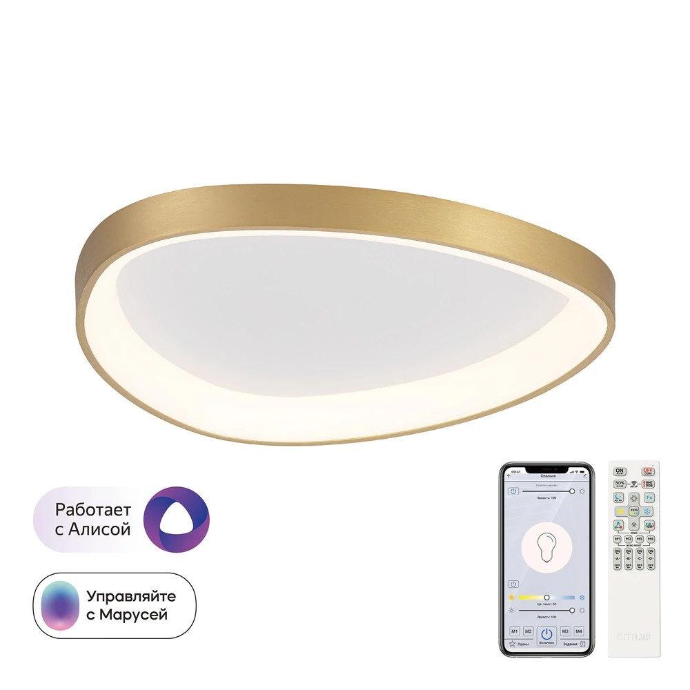Потолочная люстра Citilux GENKA SMART CL756A142 CITILUX