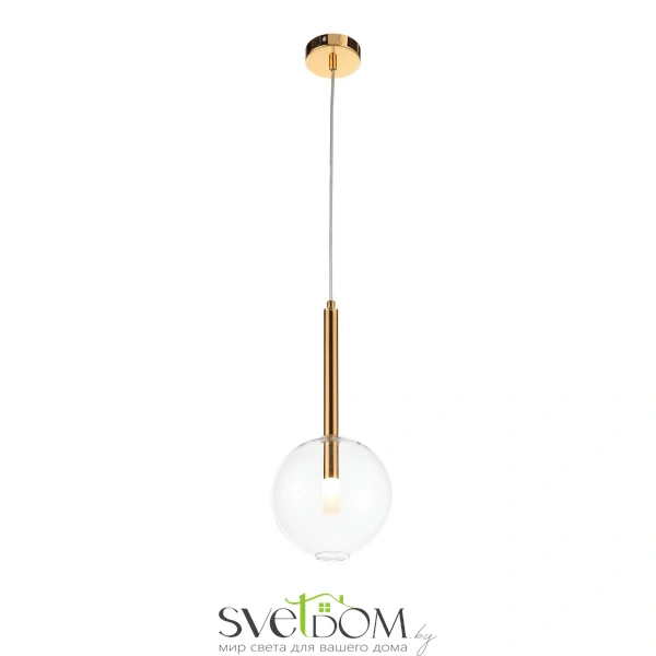 SL1054.203.01 Светильник подвесной ST-Luce Золотистый/Прозрачный G9 1*5W SOFIO
